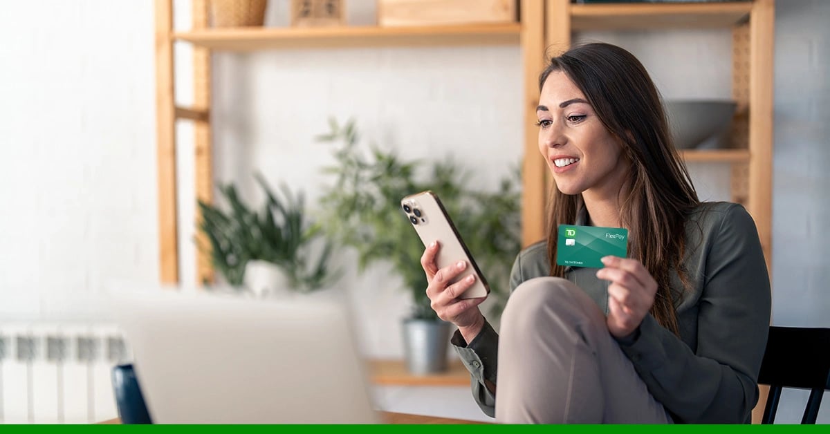 TD FlexPay Credit Card Requirements